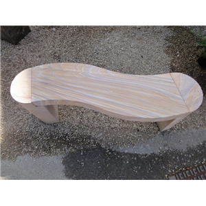 Jasper Curved 1.3m Bench Rainbow 180kg